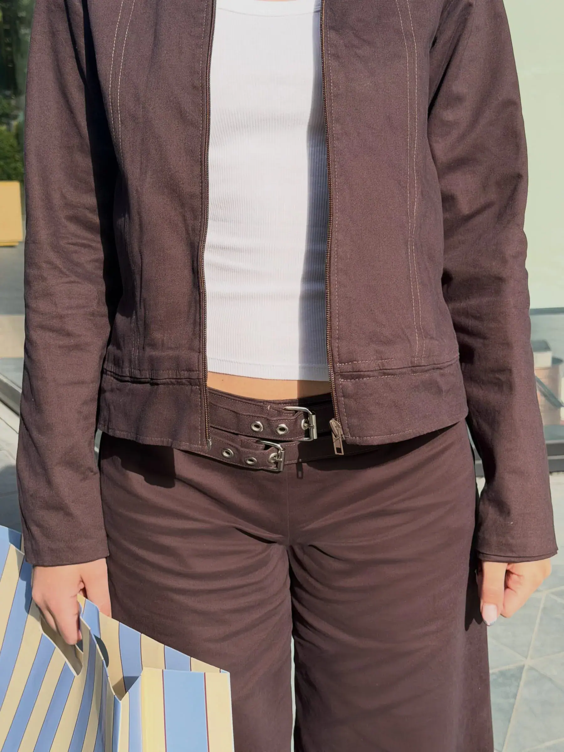 Brown Peach Skin Set image 4