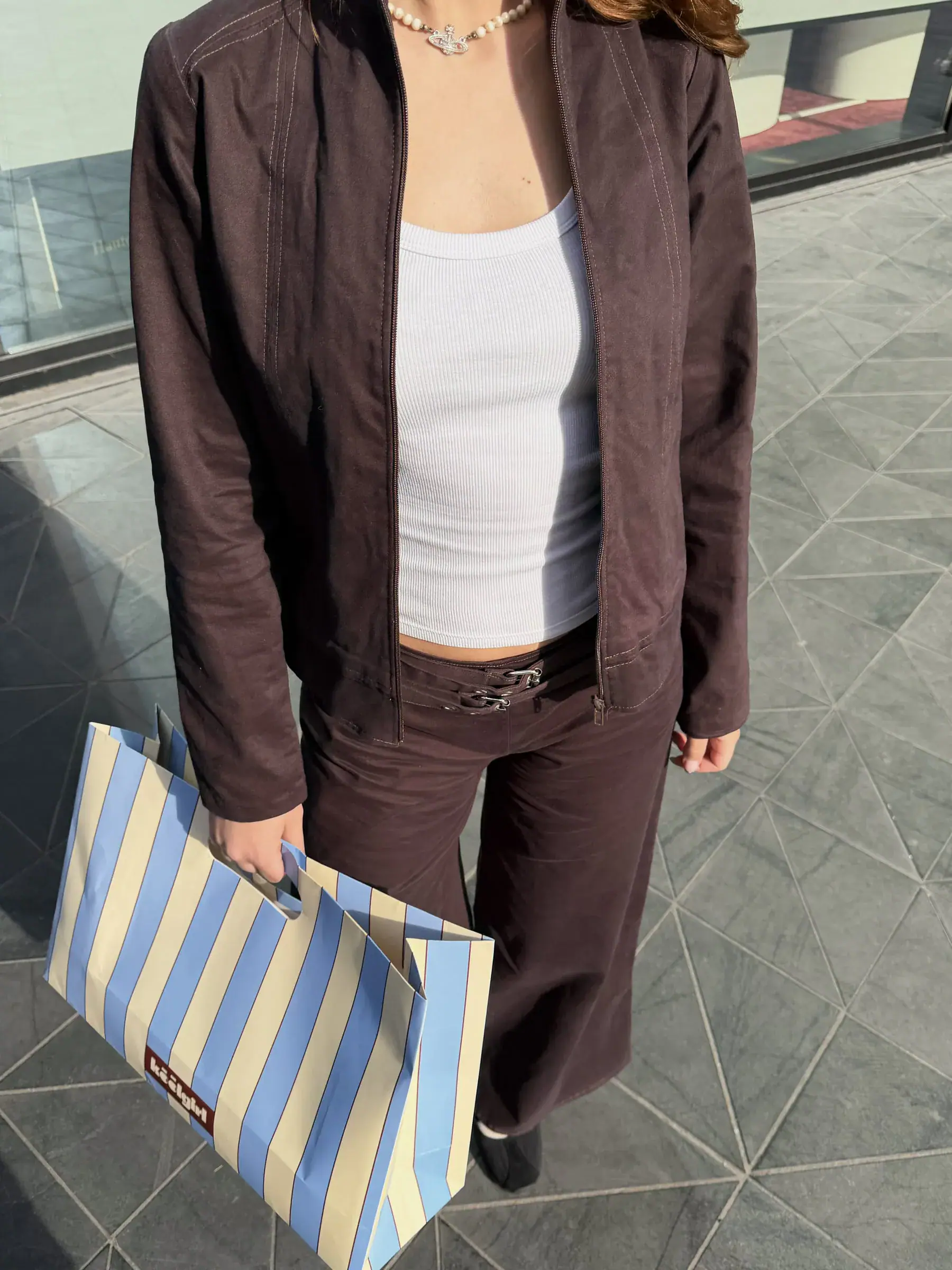 Brown Peach Skin Set image 2
