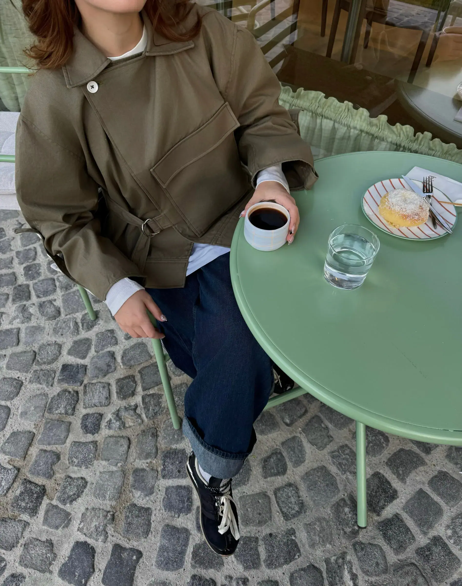 Green Trench Jacket image 3