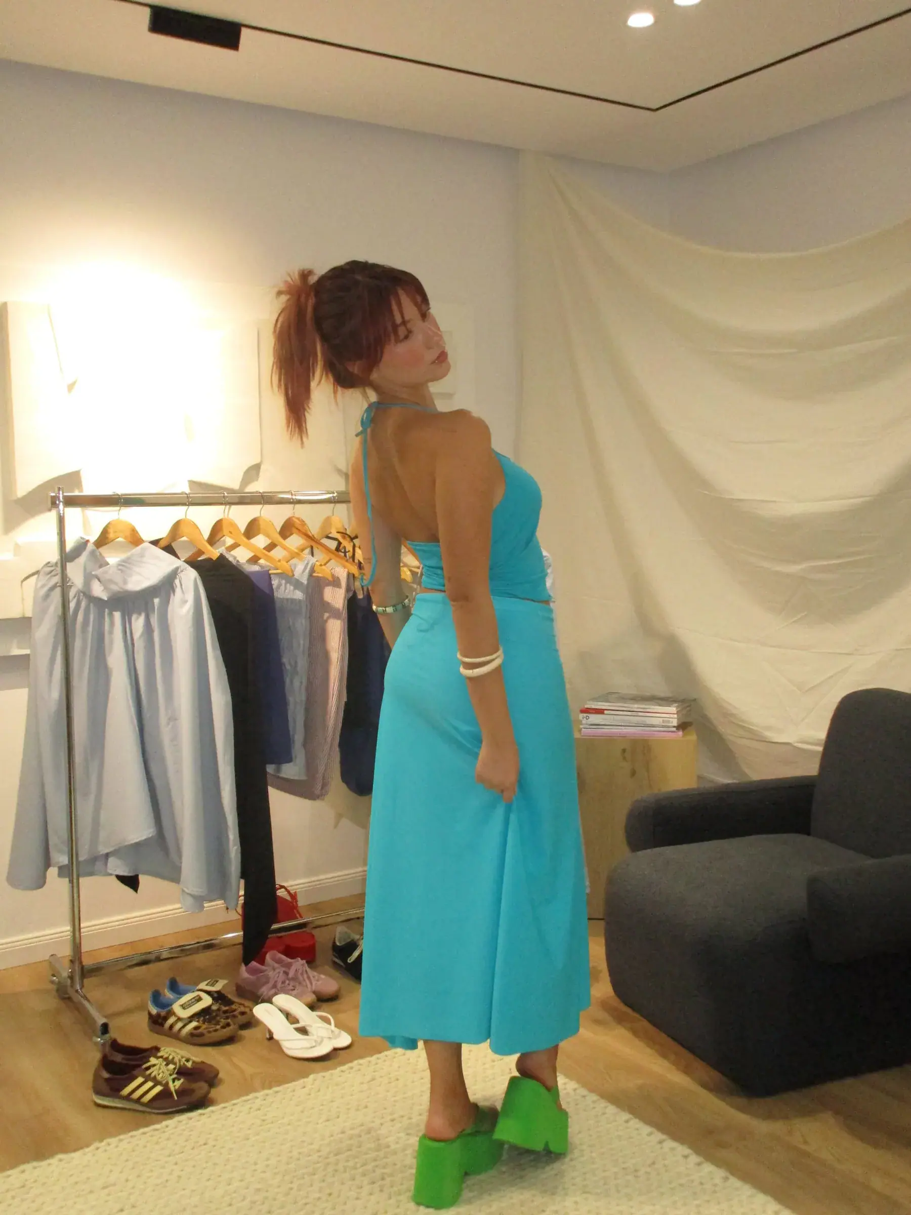 Two-Tone Coral Blue Set image 4